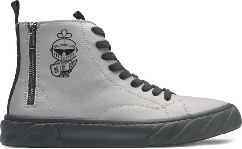 Vista 8 de Karl Lagerfeld Paris Men's Double Zip Hi Top Sneaker