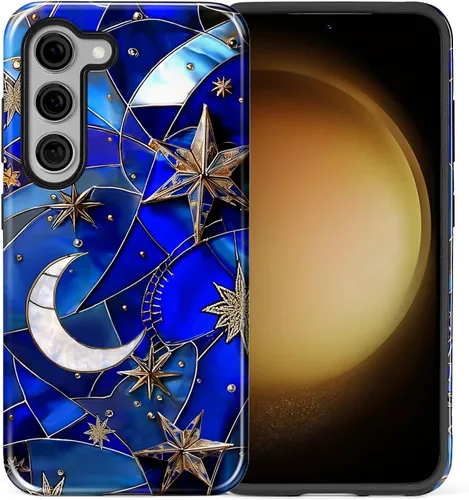 Vista 115 de Funda compatible con Samsung Galaxy S23, funda híbrida de protección rígida de 2 capas, a prueba de golpes, funda protectora resistente para Lata