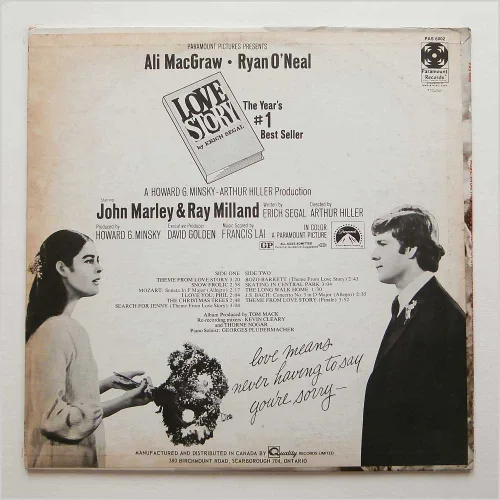 Vista 2 de Love Story [LP]