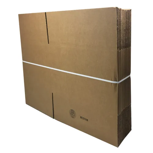 Vista 5 de uboxes Cajas de mudanza medianas 18 x14 x 12 pulgadas, paquete de 20 cajas (boxbundmed20)