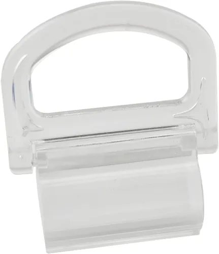 Vista 4 de Persianas enrollables inalámbricas con abrazadera de elevación, mango transparente, barra de 0.591 in para persianas enrollables, accesorios
