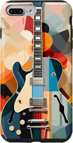 Vista 12 de Electric Guitar Abstract Art Cover Phone Case for iPhone 17