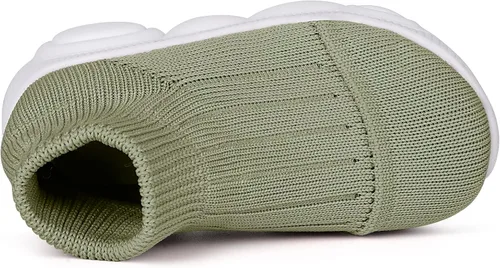 Vista 63 de Zapatos de bebé Pantuflas para niños pequeños, calcetines para niños y niñas, suela antideslizante