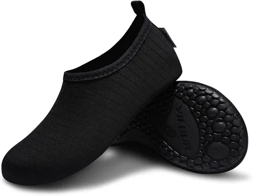 Vista 3 de VIFUUR - Zapatos para deportes acuáticos, calcetines acuáticos, de secado rápido, para yoga, con sensación de andar descalzo, sin cordones