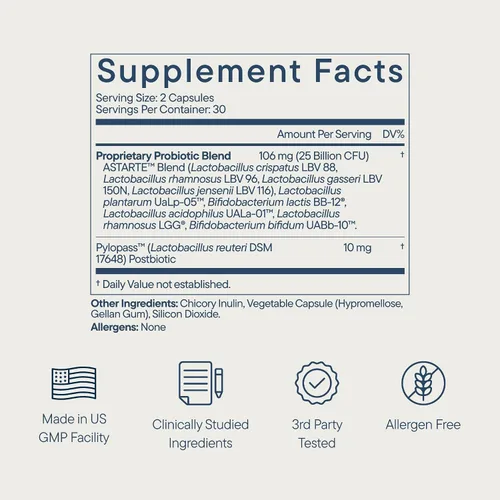 Vista 2 de Zenwise Health Tribióticos, probióticos, prebióticos para mujeres - 60 CT