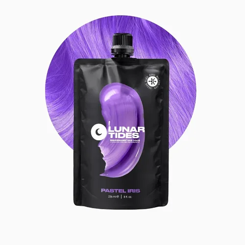 Vista 54 de Lunar Tides - Color de cabello semipermanente (43 colores) (Violeta oscuro, 4 onzas líquidas)
