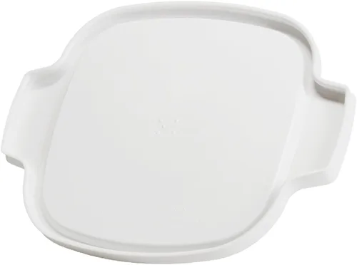 Vista 2 de Corningware – tapa de plástico blanco de 1 cuarto / 1.5 cuartos para estufa (se ajusta a los platos de vidrio Corningware A-1-B y A-1.5-B)