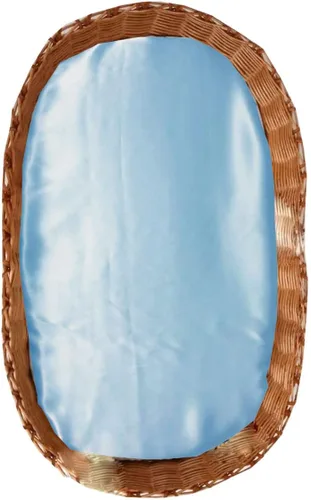 Vista 5 de Sábanas de moisés de seda para bebé, sábana bajera ajustable 100% seda de morera, ideal para pelitos de bebé, sábana suave y sedosa para cuna Aqua