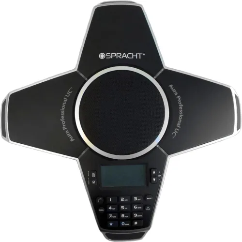 Vista 2 de Spracht Aura Professional Uc - Teléfono para conferencias, color negro