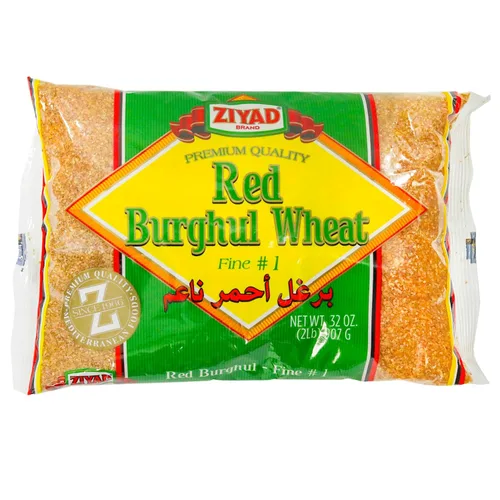 Vista 15 de Ziyad Burghul rojo, relleno de pan perfecto para pan rallado, avena, tabuli, kibeh, curries! 16 onzas