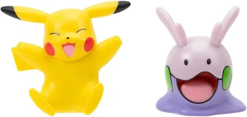 Vista 2 de Pokemon - Juego de figuras de batalla articuladas (Pikachu y Goomy)