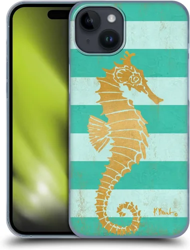 Vista 19 de Head Case Designs Officially Licensed Paul Brent Agate Mermaid Coastal Hard Back Case Compatible with Apple iPhone 15 Plus