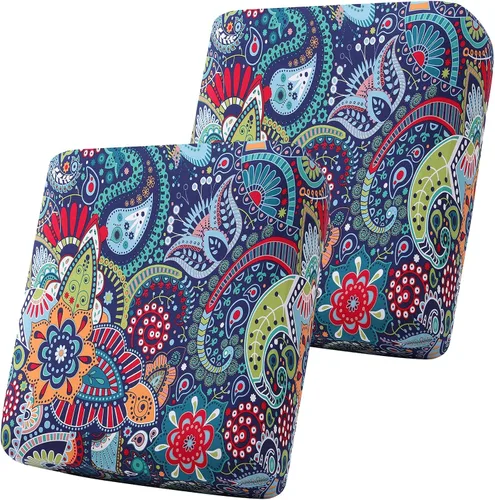 Vista 55 de Smiry Fundas de cojín de sofá estampadas, fundas elásticas suaves para sofá, fundas de sofá lavables antideslizantes, protector de muebles para Beige