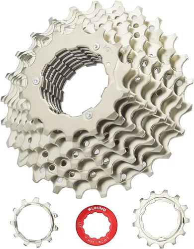 Vista 26 de CYSKY Casete de 11 velocidades 11-25T/11-28T/11-32T/11-36T/11-40T/11-42T/11-46T/11-50T/11-52T Compatible con Shimano/Sunrace/Sram Bike Freewheel
