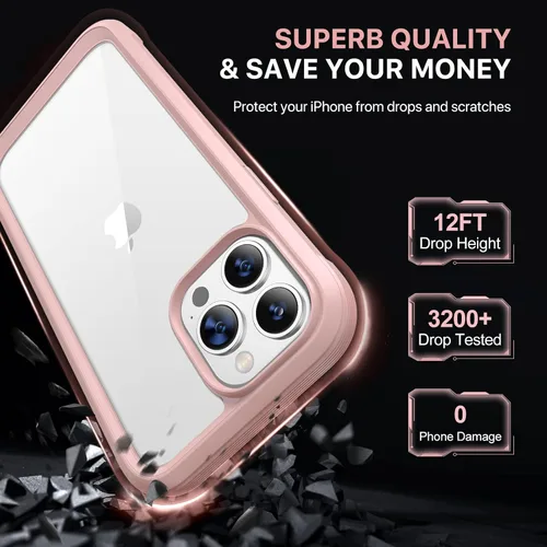 Vista 712 de DIACLARA - Funda transparente compatible con iPhone XR 6.1 pulgadas 2018