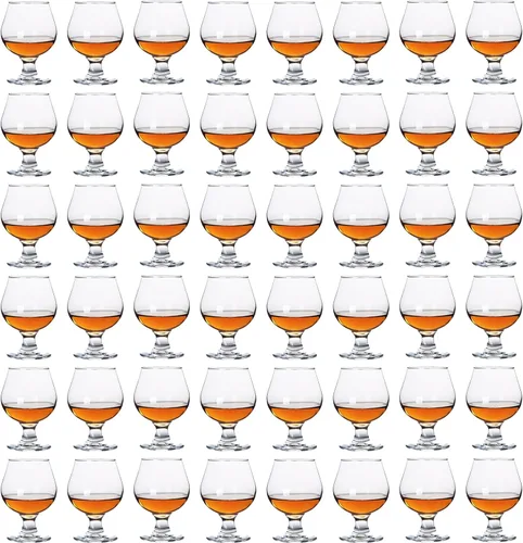 Vista 5 de Snifters 1.75oz Vasos de chupito Juego de 8 Lindas Copas para Brandy o Coñac (50ml 1.75 floz)