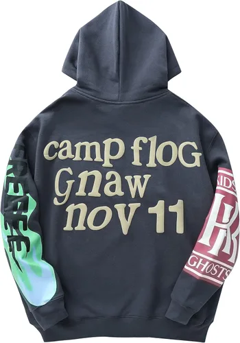 Vista 2 de Lucky Me I See Ghosts Sudadera con capucha Hip Hop