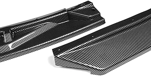 Vista 4 de Kit de 3 piezas de parachoques delantero Infiniti G37 Coupe/2DR, alerón de protección con moldura divisora estilo STP, difusor de aire y barbilla