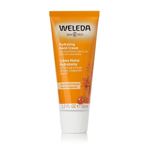 Vista 6 de Weleda Crema de manos calmante para pieles sensibles y almendras, 1.7 onzas