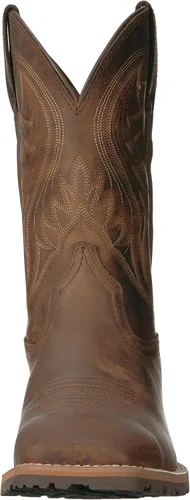 Vista 2 de Ariat Hybrid Rancher Western - Botas de piel para hombre, punta cuadrada