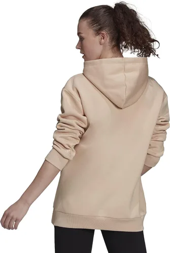 Vista 3 de adidas Sudaderas con capucha de forro polar extragrande Essentials para mujer