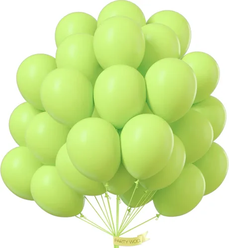 Vista 29 de PartyWoo - Globos de color albaricoque retro, 120 unidades de 5 pulgadas, de látex, para arco de globos, decoración de fiesta y de cumpleaños