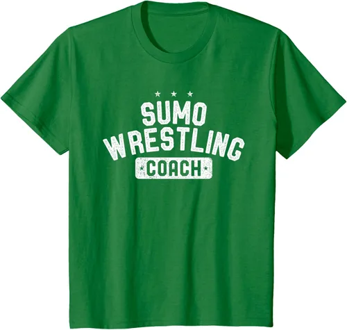 Vista 54 de Camiseta vintage de lucha libre Sumo Entrenador de lucha libre, Negro, S