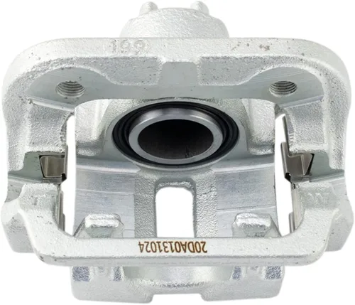 Vista 6 de TRQ Kit de pastillas de freno trasero y rotor, pinza de freno, kit químico, pastillas de freno, rotor de freno de cerámica premium recubierto G