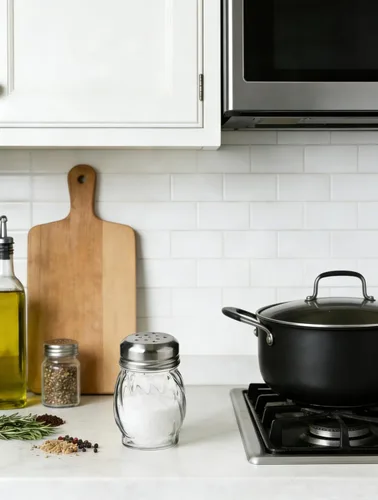 Vista 2 de TOPKITCHEN - Coctelera de queso con remolino de vidrio de 6 onzas, pimentero rojo triturado con tapa de agujeros de acero inoxidable