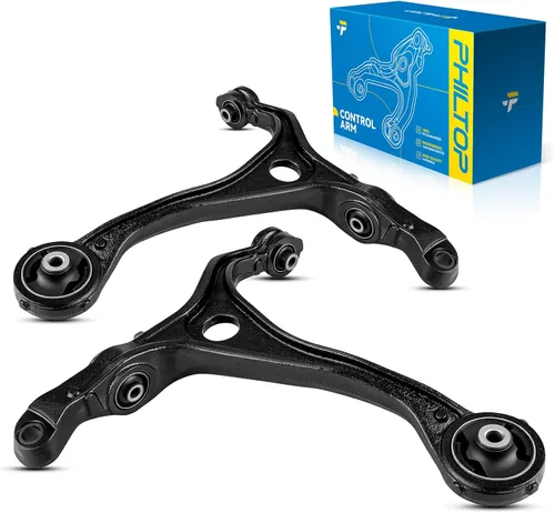 Vista 52 de PHILTOP 6 piezas de brazo de control delantero inferior con barra estabilizadora de rótula para Nissan Rogue 2014-2020 Rogue Sport 2017-2022 Qashqai