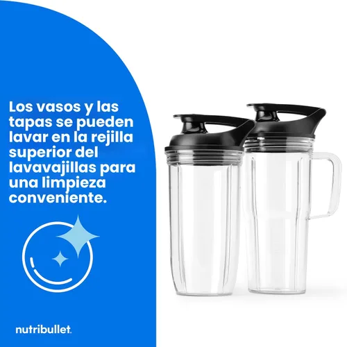 Vista 8 de NutriBullet Ultra Personal Blender NB50500BR, 32 onzas, Latón