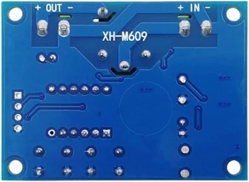 Vista 7 de Interruptor de desconexión de protector digital de bajo voltaje XH-M609, módulo de protección de voltaje CC 12V-36V Módulo de protección de circuito