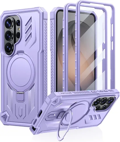 Vista 19 de FNTCASE Funda para iPhone Air Phone Case: Compatible con MagSafe Protector de pantalla integrado Soporte con grado militar a prueba de caídas