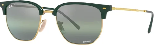 Vista 2 de Ray-Ban RB4416f New Clubmaster - Gafas de sol cuadradas de corte bajo