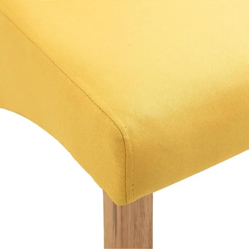 Vista 8 de Dining Chairs 4 Pcs Yellow Fabric,Living Room Dining Chairs,Counter Dining Chairs Suitable for Daily Dining Or Special Events Such As Meetings