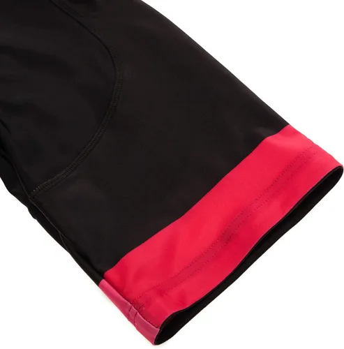 Vista 46 de Camiseta de ciclismo para mujer, manga corta y pantalones cortos de ciclismo acolchados para verano