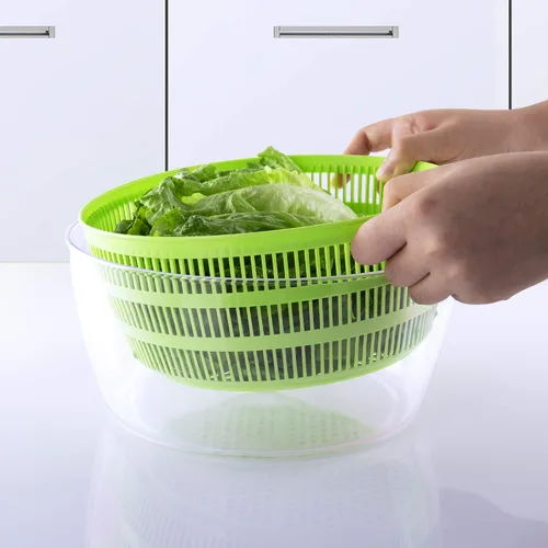 Vista 5 de 7 en 1 Multifunción Cocina Gadget Set 4L Ensalada Spinner Secador Vegetal Rallador Cortador