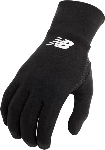 Vista 2 de New Balance - Guantes abrigadores para hombre y mujer, anti-deslizables, para correr, táctiles y livianos, para clima frío