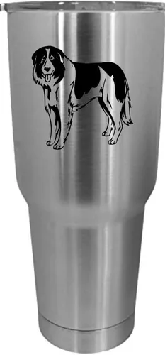 Vista 509 de Cairn Terrier - Vaso grabado con temática de perro, 30 onzas