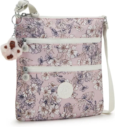 Vista 4 de Kipling Keiko - Mini bolso cruzado para mujer, bolso ligero ajustable, bandolera de hombro duradera