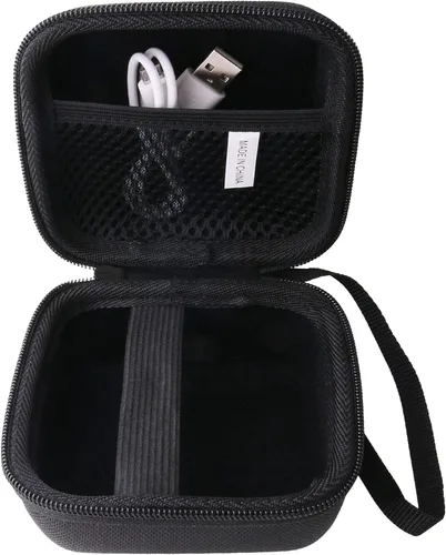 Vista 2 de Funda de transporte rígida de EVA compatible con cargador inalámbrico Iseyyox/RTOPS/Hicober/UCOMX Nano 3 en 1, estación de carga plegable magnética
