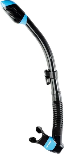 Vista 14 de Cressi Adult Diving Dry Snorkel with Splash Guard and Top Valve - Supernova Dry: Designed in Italy
