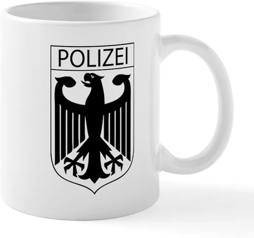 Vista 29 de CafePress Taza de café de cerámica de 11 oz (11.0 fl oz) de Police Mom