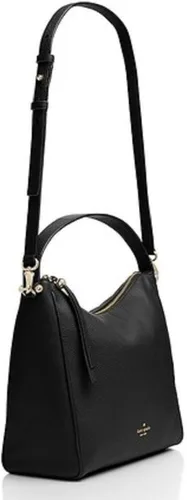 Vista 4 de Kate Spade Charles Street Small Haven - Bolso cruzado de piel negra