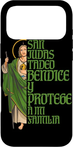 Vista 22 de Saint Jude Thaddeus. Bless and Protect My Family Case for iPhone 17