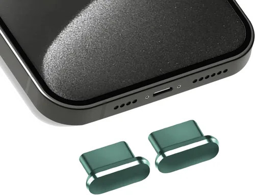 Vista 10 de Mizi Enchufe antipolvo USB C para iPhone 17 Pro Max (paquete de 4) - Puerto de carga y protector de puerto de altavoz, accesorios completos