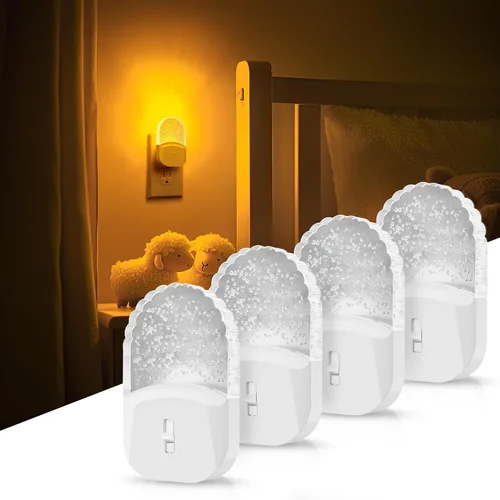 Vista 15 de DORESshop Luces nocturnas enchufables a la pared [paquete de 2] 3CCT luz nocturna LED con sensor de atardecer a amanecer, luz nocturna enchufable