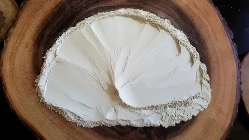 Vista 5 de Arcilla curativa india Bentonita de calcio 100% natural de origen del desierto Limpiador facial de poros profundos, desintoxica, purifica