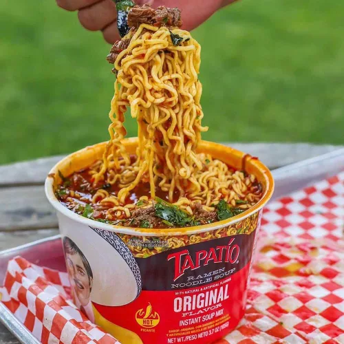 Vista 6 de Tapatio - Gran tazón de sopa de fideos ramen, 3.70 onzas (105 g), paquete de 6