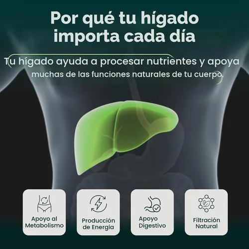 Vista 5 de Liverite Liver Aid 120 tabletas, soporte hepático, limpieza hepática, cuidado hepático, función hepática, energía.